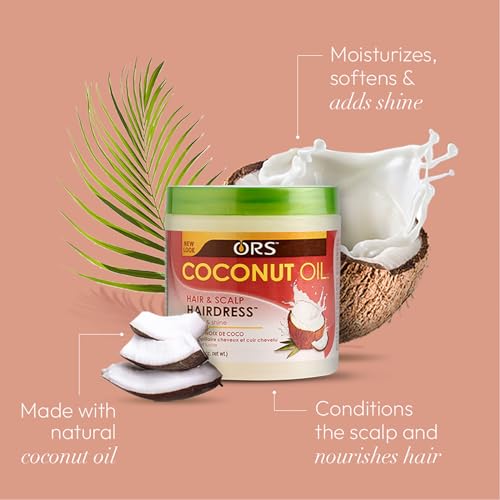 5.5 oz Coconut Oil Treatment for Hair and Scalp Care