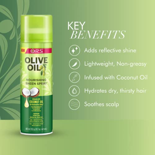 ORS Olive Oil Nourishing Sheen Spray 11.7 oz