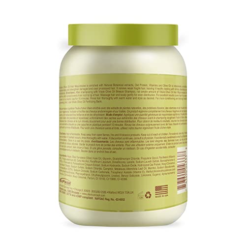 VITALE Olive Oil Hair Mayonnaise 30oz for Dry & Damaged Scalp